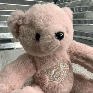 NHL Ice Hockey Predators Plush Rose Pink